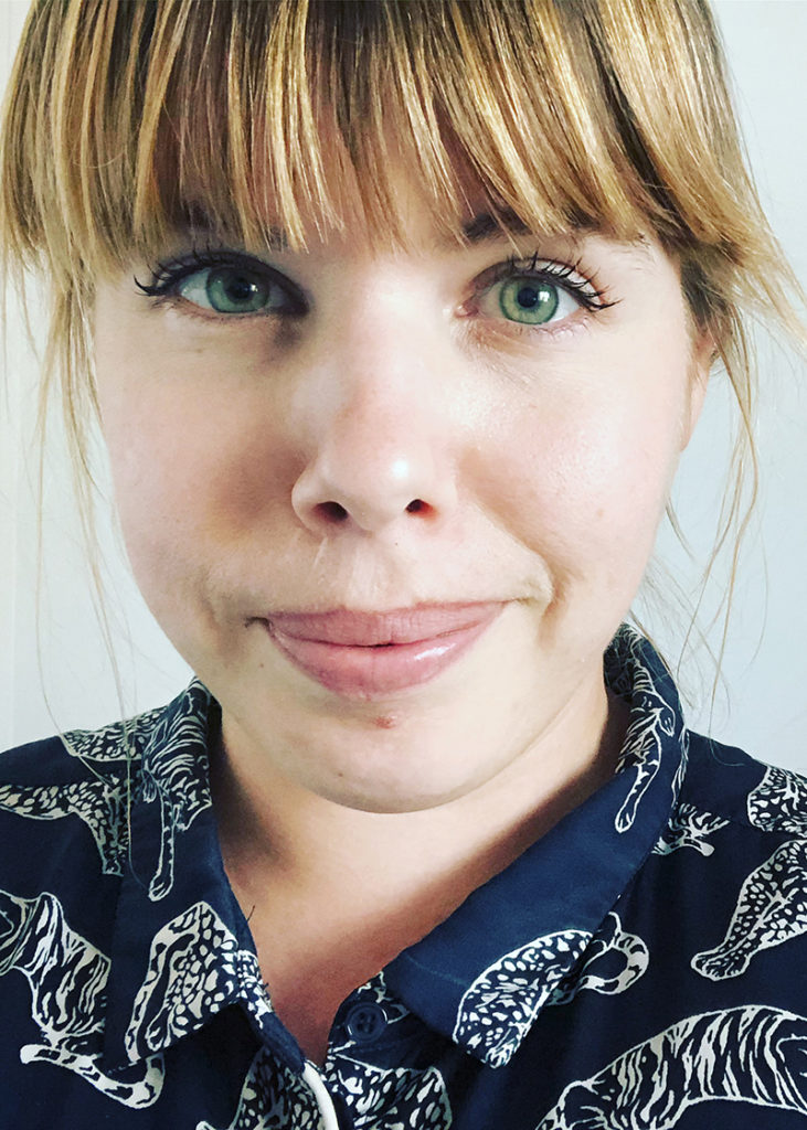 Foto av Emma-Lotta Säätelä, Universitetsbiblioteket Karolinska Institutet